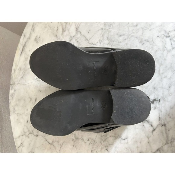 Pronto Uomo Mens Vegan Patent Leather Oxford Loafers Size 9 D - Picture 6 of 7